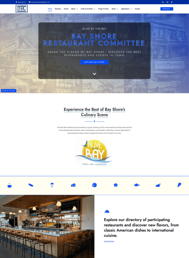 Bay Shore Restaurant Committee Website