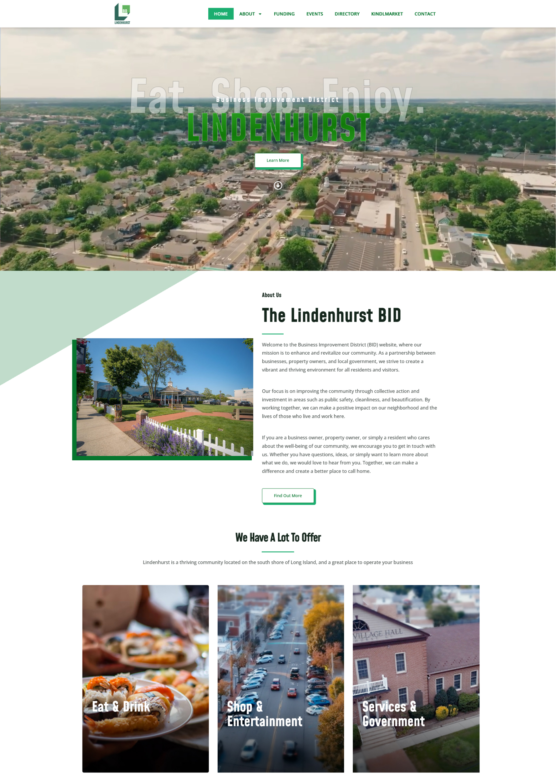 Lindenhurst BID Website